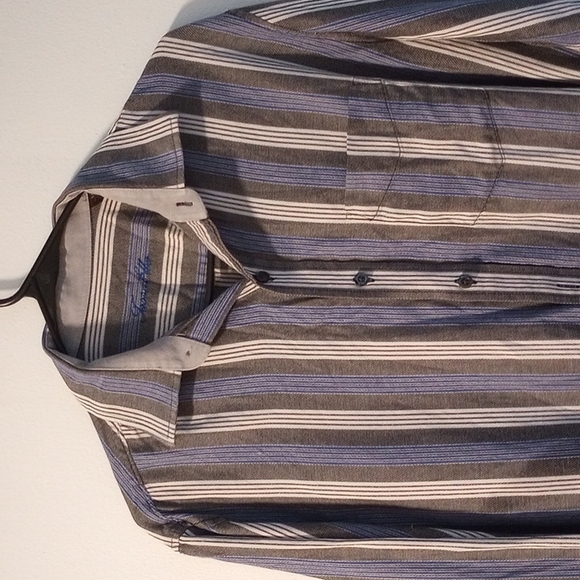 Taso Ella men's strip shirt - Picture 2 of 9